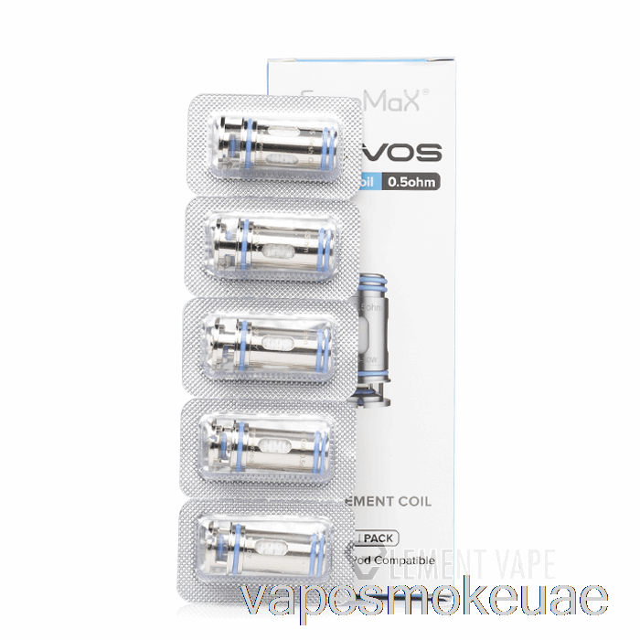 فيب الإمارات العربية المتحدة فري ماكس MS استبدال لفائف 0.5ohm شبكة لفائف